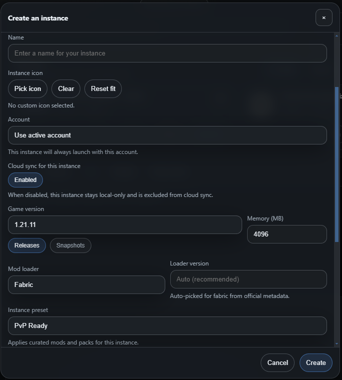 Create PVP-ready setup preview